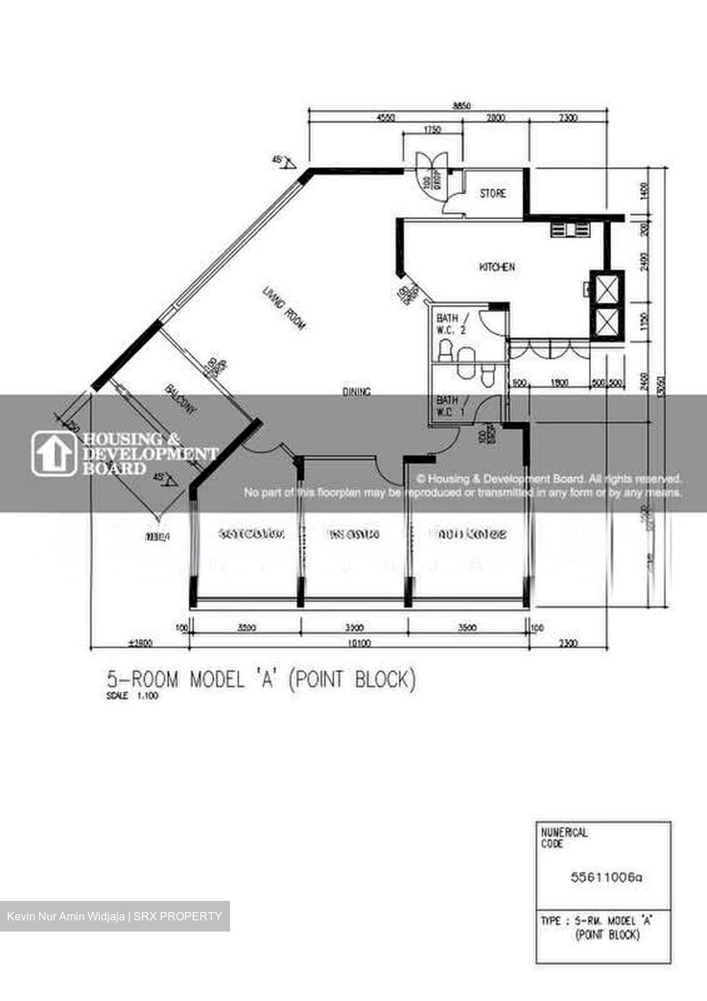 Blk 115 Bukit Batok West Avenue 6 (Bukit Batok), HDB 5 Rooms #596614661